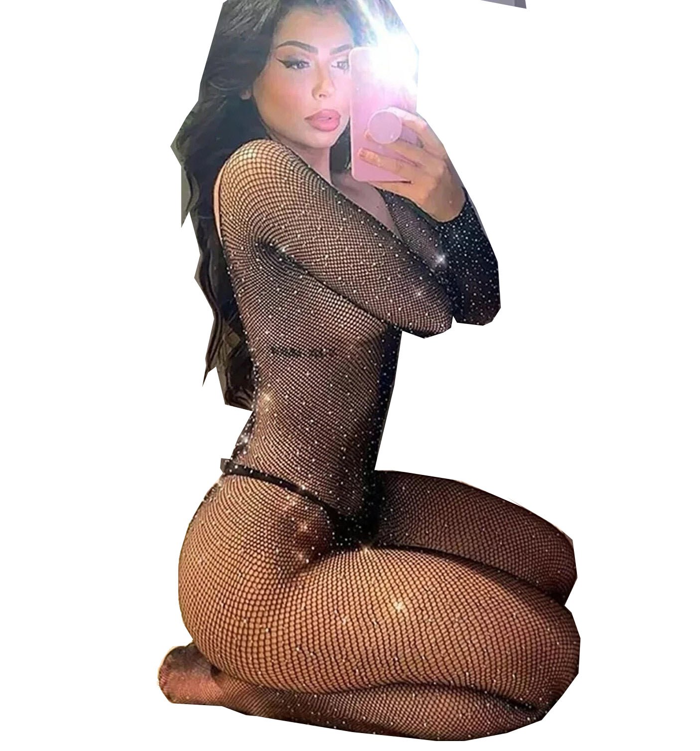 ชุดชั้นในเซ็กซี่ไซส์ใหญ่ ประดั - Fishnet Stocking Women บทวิจารณ์และราคา