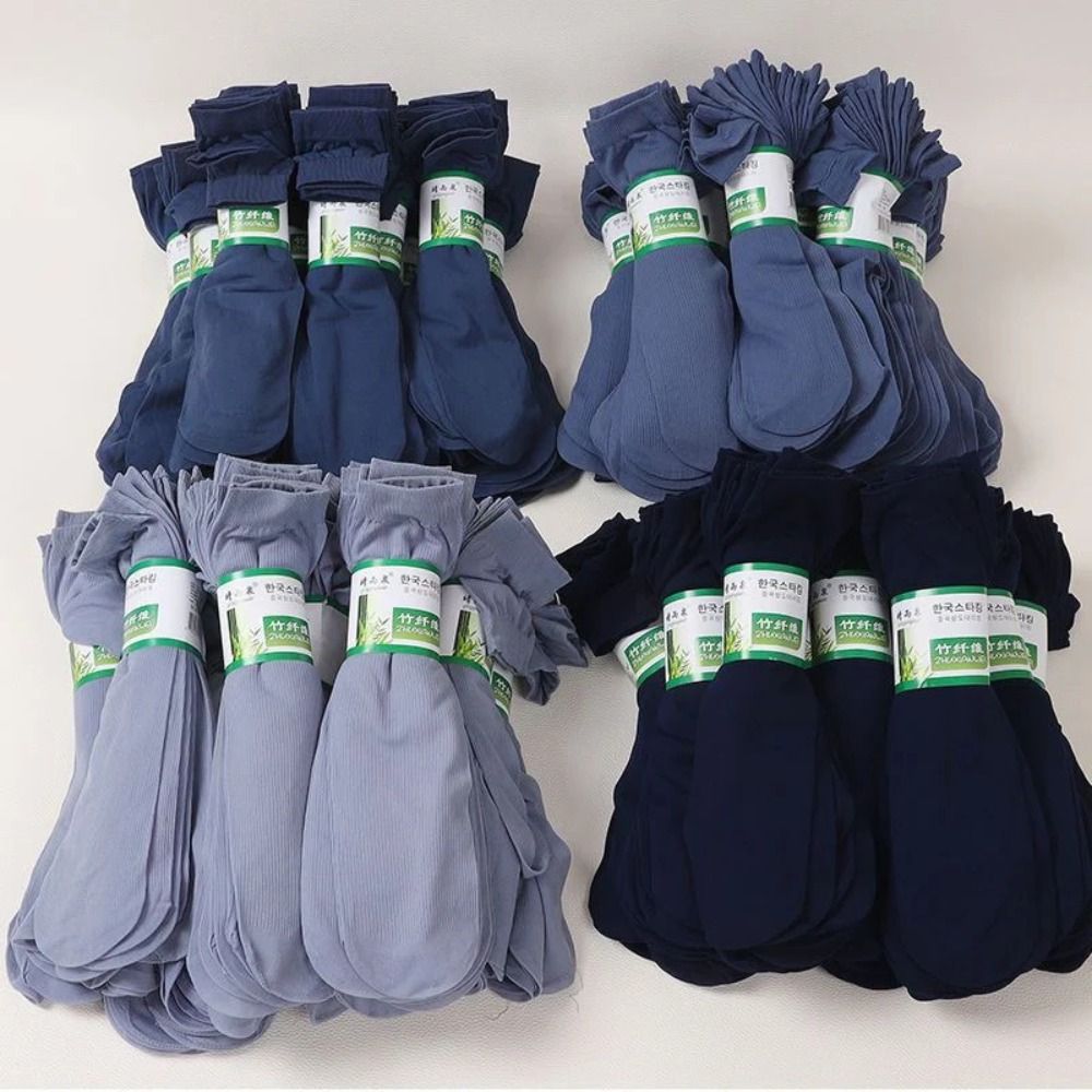 10 คู่ใหม่ถุงเท้าผ้าไหมน้ำแข็ง - Silk Sock Bamboo บทวิจารณ์และราคา