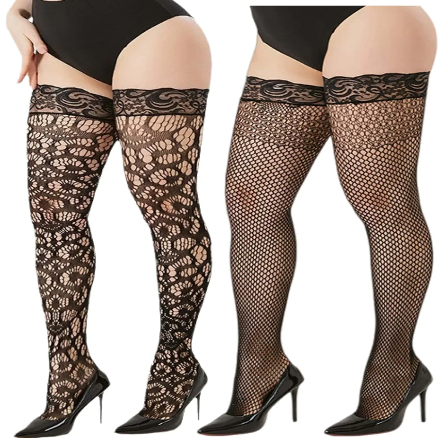ถุงน่องตาข่ายเซ็กซี่สำหรับผู้ห - Knee High Sock Women บทวิจารณ์และราคา