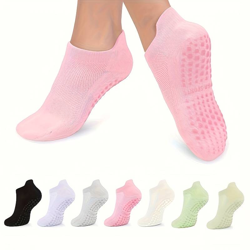 ถุงเท้าพิลาทิสแบบมีกันลื่นสำหร - Grip Sock Yoga บทวิจารณ์และราคา