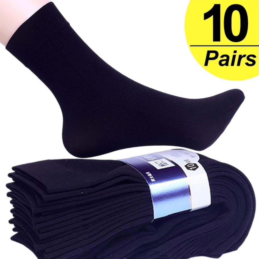 ถุงเท้าผู้ชายแฟชั่น 10 คู่ ระบ - Silk Sock Bamboo บทวิจารณ์และราคา